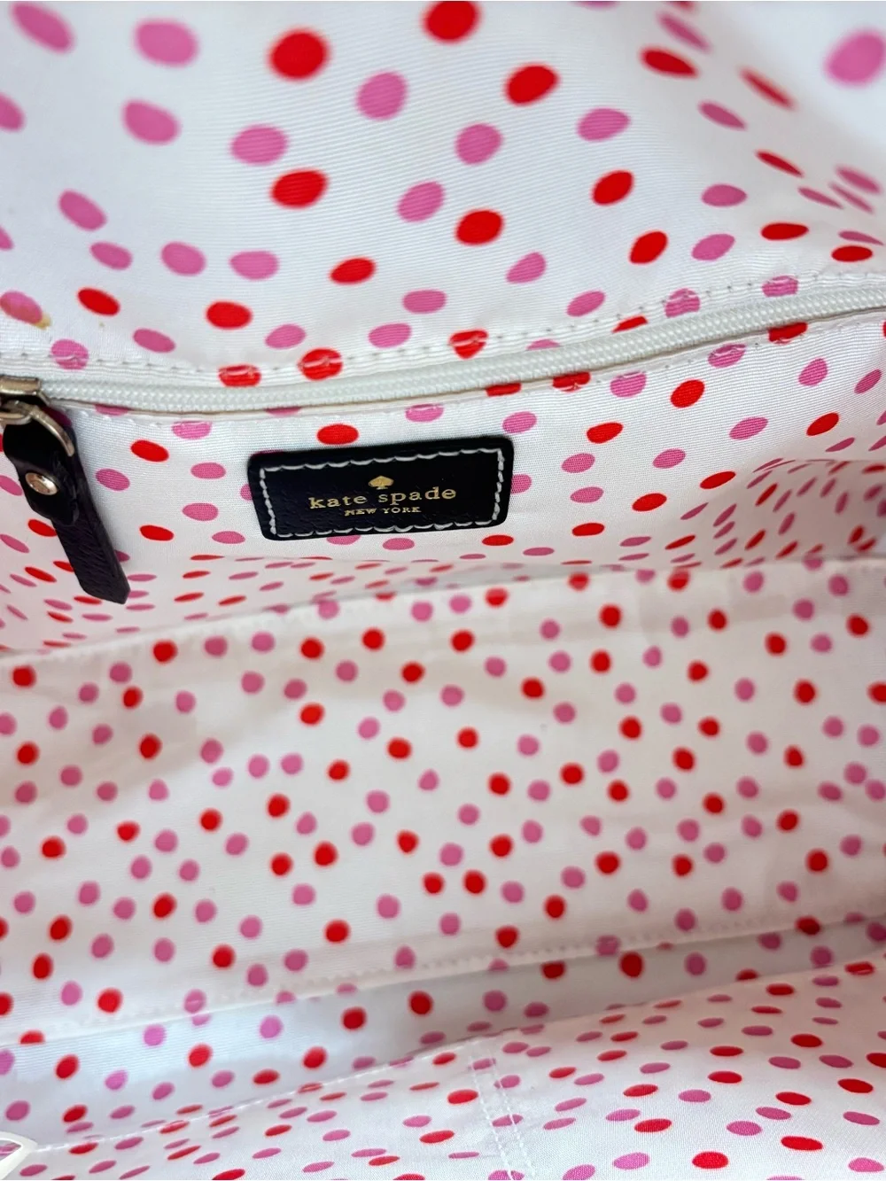 kate spade black leather dome satchel